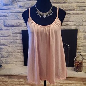 ninexis Pink Women's Spaghetti Strap Top. Size Small